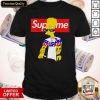 Bart Simpson Supreme USA Thug Life Shirt