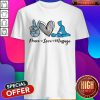 Massage Therapist Peace Love Massage Shirt