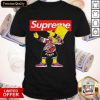 Nice Bart Simpson Supreme Pyrex Shirt