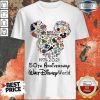 Hot 50th Anniversary Walt Disney Shirt