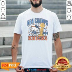 Good Hello Kitty X New York Knicks NBA Champs 2026 shirt optimized, featuring a vibrant graphic tee with team and Hello Kitty branding