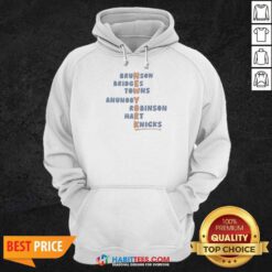 Hot Brunson Bridges Towns Anunoby Robinson Hart Knicks New York NBA Basketball Hoodie