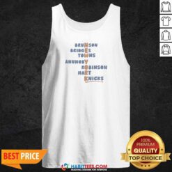 Hot Brunson Bridges Towns Anunoby Robinson Hart Knicks New York NBA Basketball Tank Top