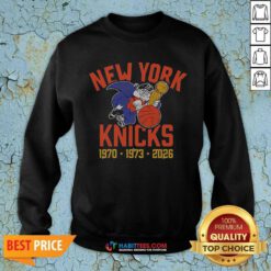 Premium Hot New York Knicks Three Time NBA Finals Champions Sweatshirt