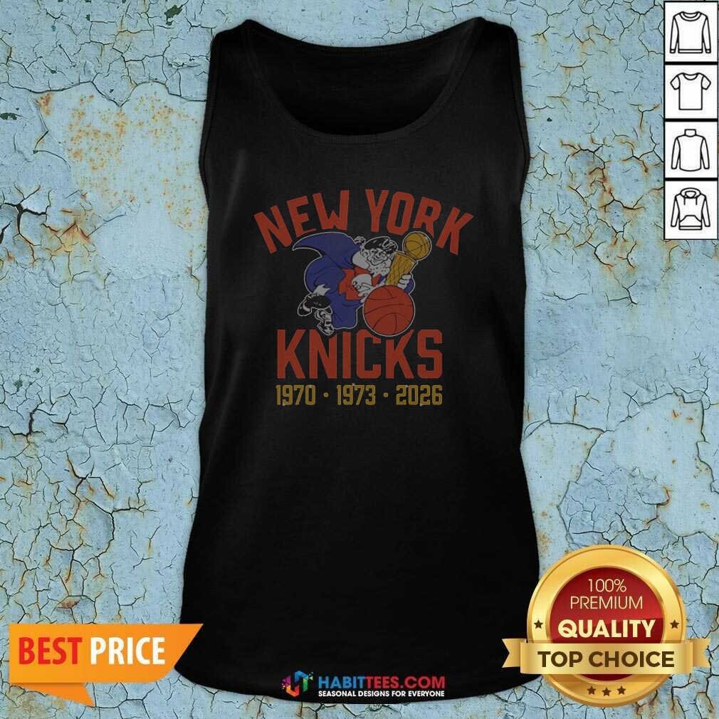 Premium Hot New York Knicks Three Time NBA Finals Champions Tank Top