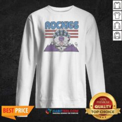 Premium MLB X Grateful Dead X Rockies Americana Sweatshirt