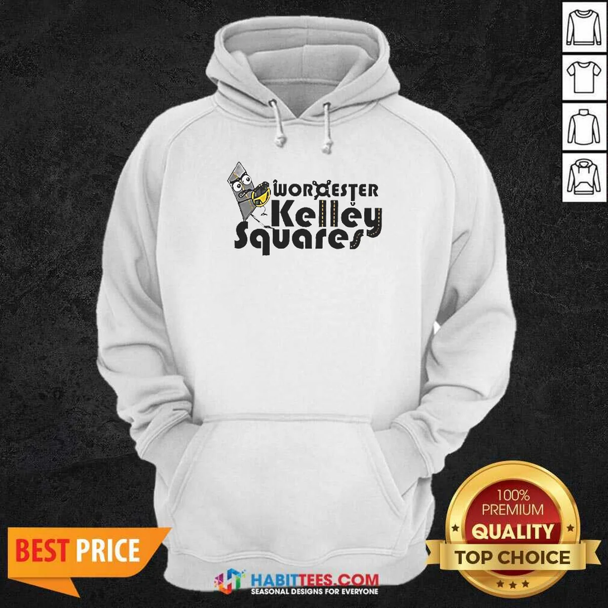 Premium Worcester Kelley Squares Wordester Kelley Hoodie Premium Worcester Kelley Squares Wordester Kelley Hoodie
