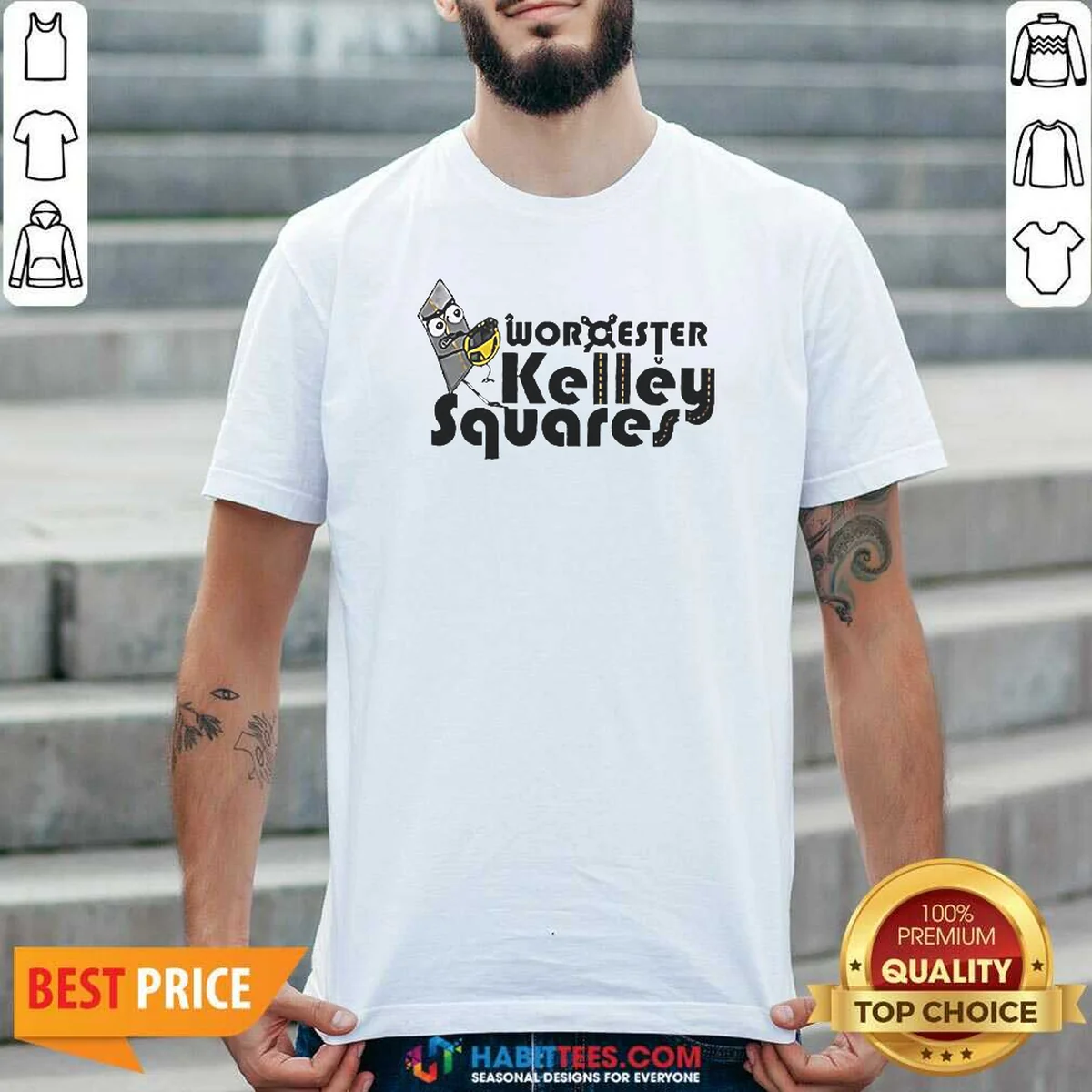 Premium Worcester Kelley Squares Wordester Kelley Shirt Premium Worcester Kelley Squares Wordester Kelley Shirt