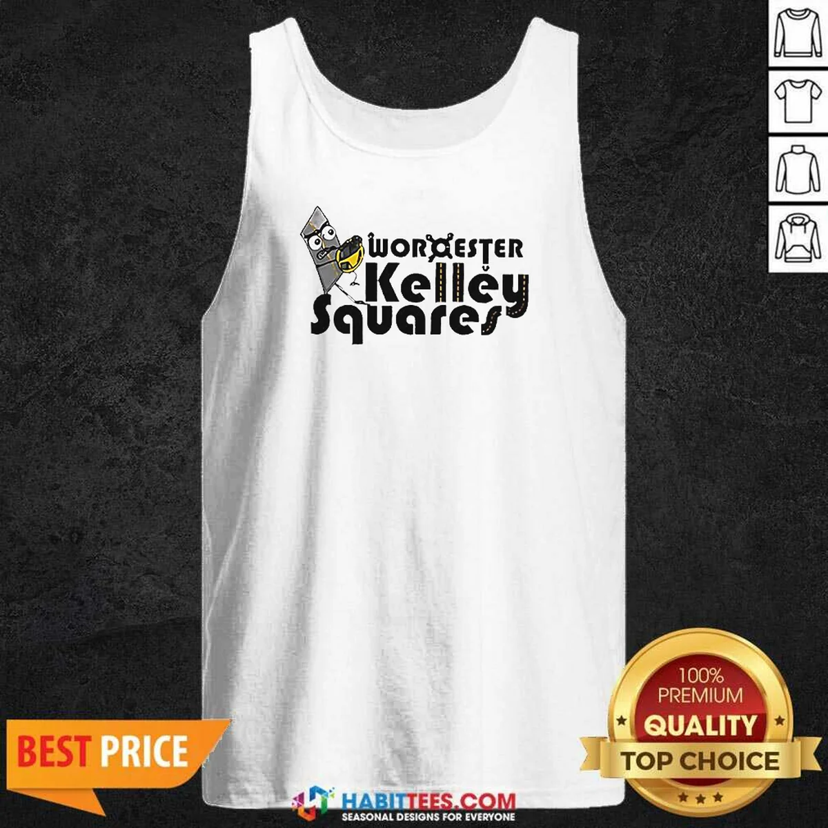 Premium Worcester Kelley Squares Wordester Kelley Squares Tank Top