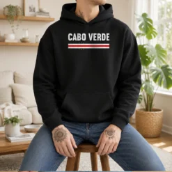 Awesome Cabo Verde Flag National Pride Hoodie