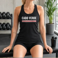 Awesome Cabo Verde Flag National Pride Tank Top