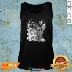 Awesome Y2K Streetwear Graffiti Spray Paint Character Urban Aesthetic Tank Top