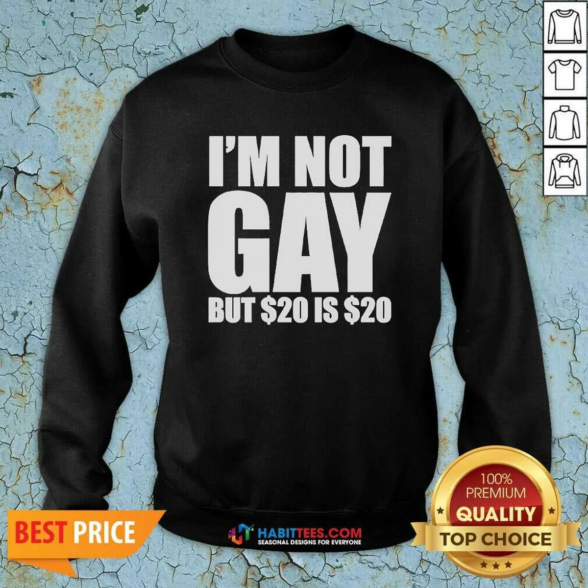 Funny I Am Not Gay But Sweatshirt Funny I Am Not Gay But Sweatshirt