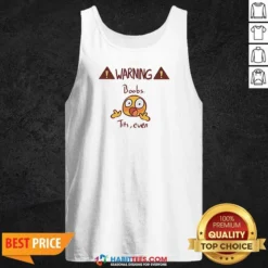Funny Warning Boobs Tits Even Shocked Tank Top