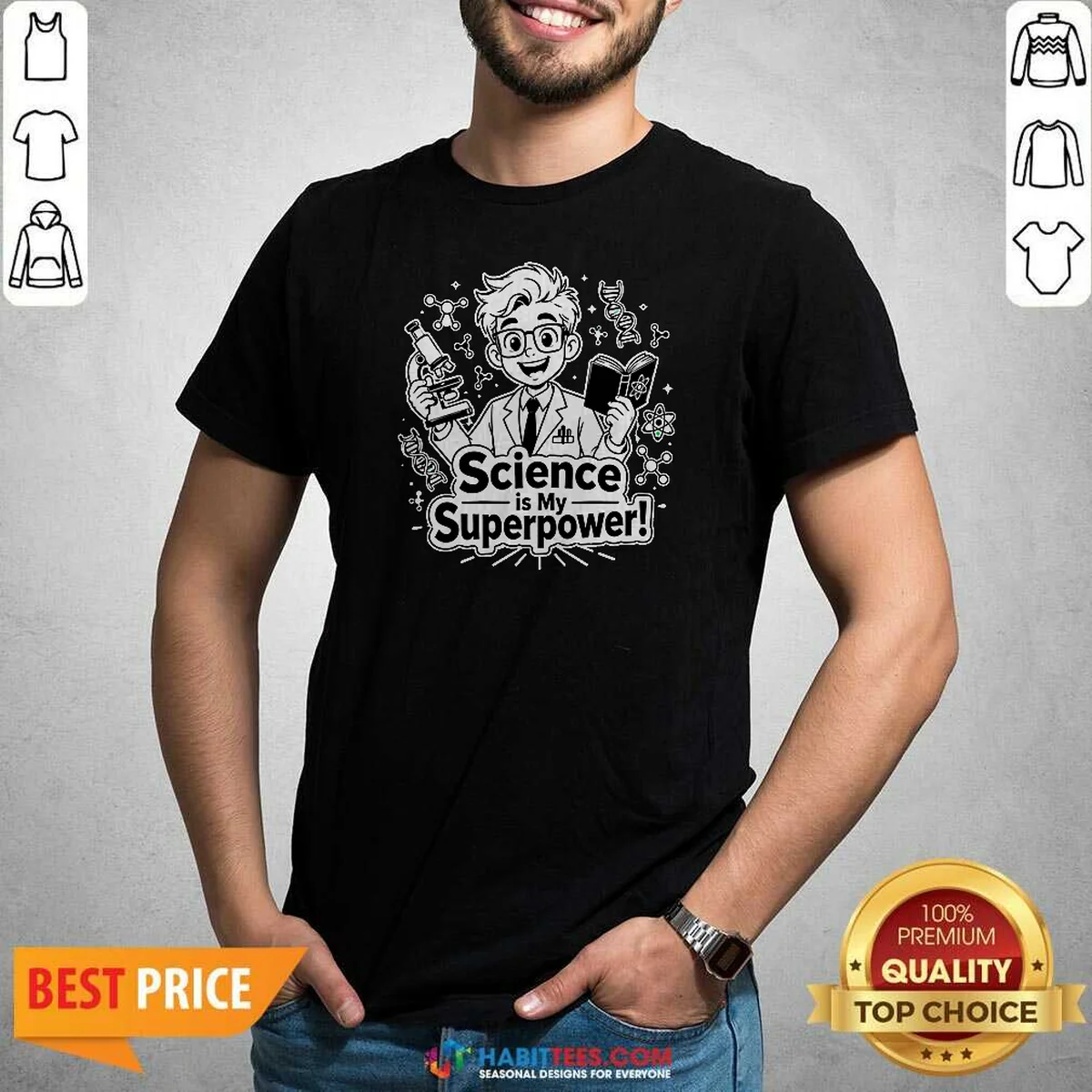 Good Science Is My Superpower Line Shirt Good Science Is My Superpower Line Shirt