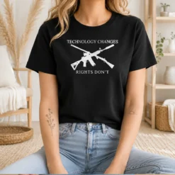 Good Top Technology Changes Rights Don'T Crossed AR 15 And Musket