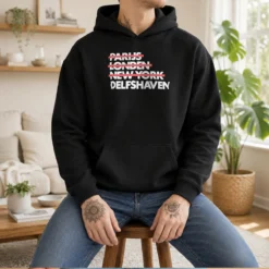 Nice Parijs Londen New York Delfshaven Hoodie
