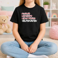 Nice Parijs Londen New York Delfshaven Kids T-Shirt