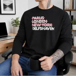 Nice Parijs Londen New York Delfshaven Long Sleeve Shirt