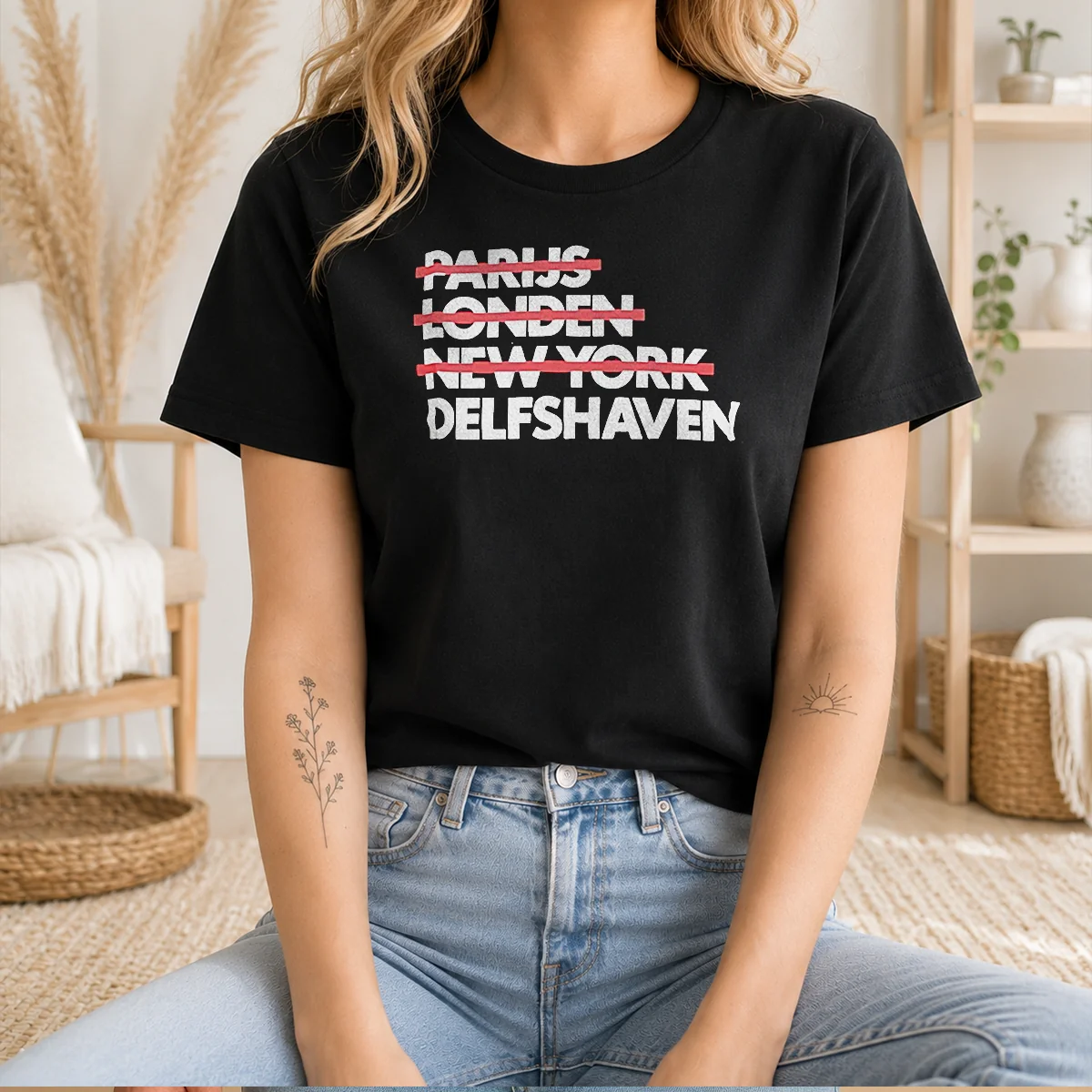 Nice Parijs Londen New York Delfshaven Shirt Nice Parijs Londen New York Delfshaven Shirt