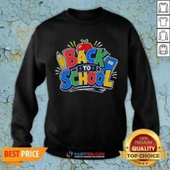 Official Back To School Excitement Graphic Sweatshirt