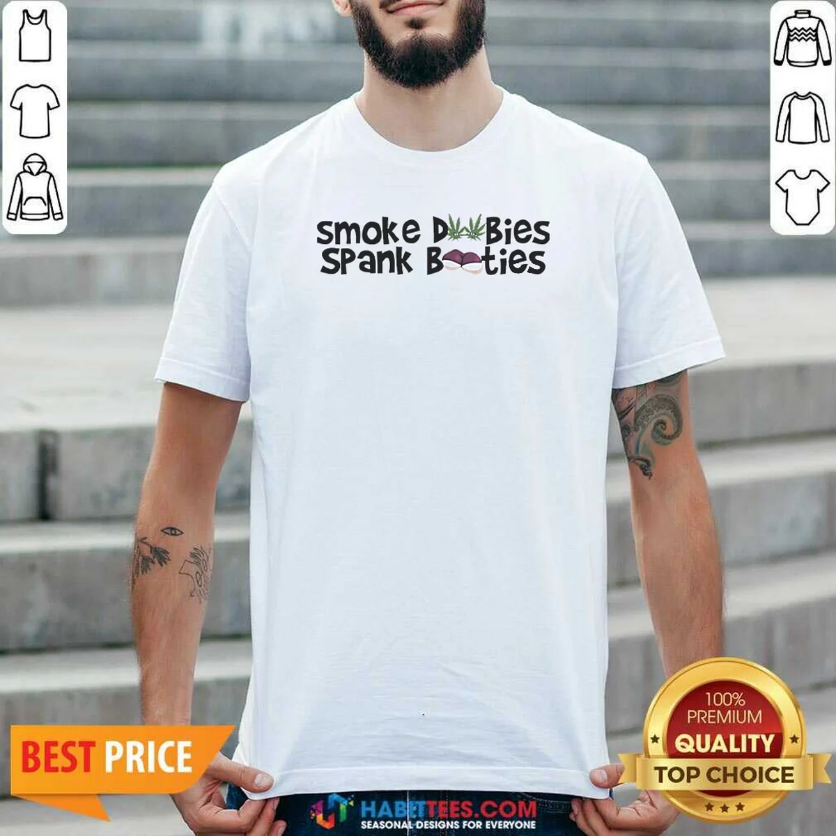 Original Smoke Dubies Spank Booties Marijuana Shirt Original Smoke Dubies Spank Booties Marijuana Shirt