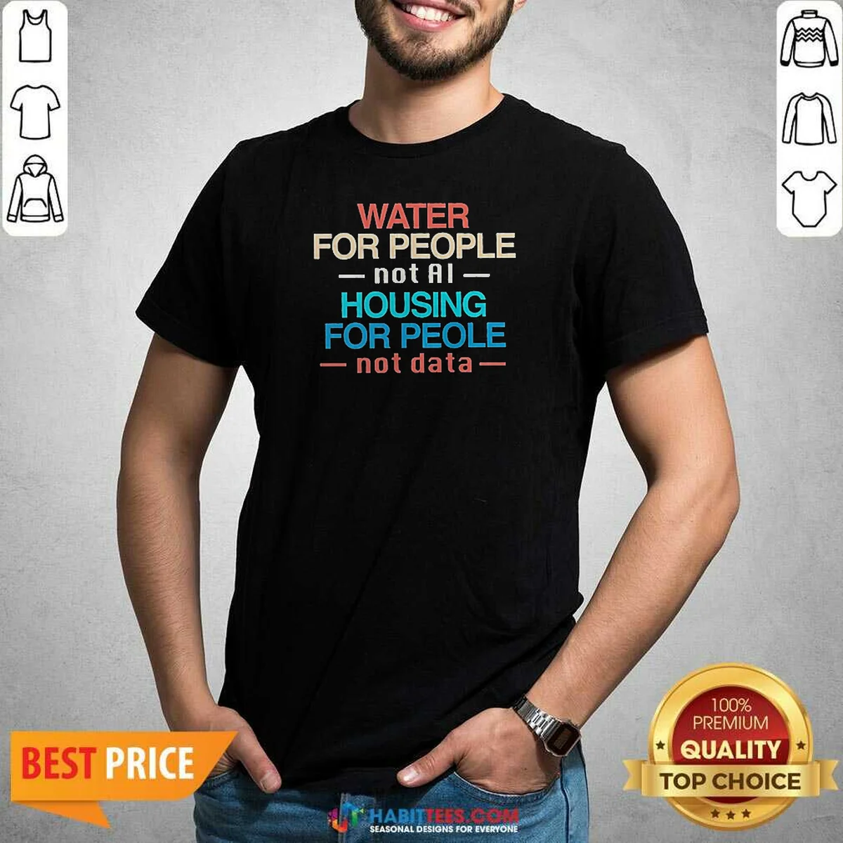 Premium Water For The People Not Shirt Premium Water For The People Not Shirt