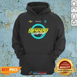 Pretty Speed Gang Speed Jewely Globe Logo Hoodie hoodie optimized in dark color with front logo print