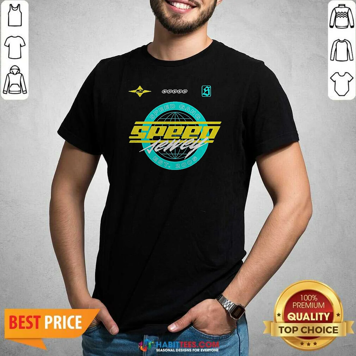 Pretty Speed Gang Speed Jewely Globe Shirt Pretty Speed Gang Speed Jewely Globe Shirt