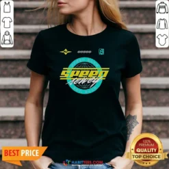 Pretty Speed Gang Speed Jewely Globe Logo V-Neck Shirt